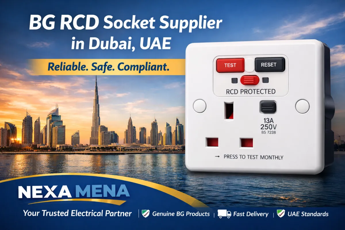 BG RCD Socket Supplier